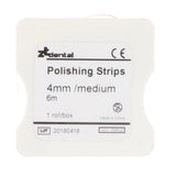 Maxbell 2pcs Dental Fine/Medium Polishing Strips Finishing Sanding Paper 50um 30um