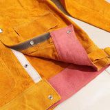 Maxbell Welders Welding Jacket and Shoes Protective Clothing Suit Flame-Resistant