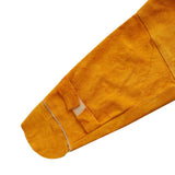 Cowhide Leather Welding Overalls Hat for Men Heat-resistant Flame-resistnat