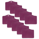 Maxbell 4x10 Pieces Credit Card Bus Pass ID Badge Holder Protector  Purple