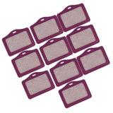 Maxbell 4x10 Pieces Credit Card Bus Pass ID Badge Holder Protector  Purple