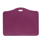Maxbell 4x10 Pieces Credit Card Bus Pass ID Badge Holder Protector  Purple