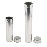 Maxbell 2xStainless Steel Pipet Sterilizing Boxes Pipette Sterilization Tube 23cm 9''