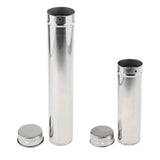 Maxbell 2xStainless Steel Pipet Sterilizing Boxes Pipette Sterilization Tube 23cm 9''