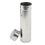 Maxbell 2xStainless Steel Pipet Sterilizing Boxes Pipette Sterilization Tube 23cm 9''