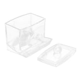Maxbell 3xClear Acrylic Cotton Swab Cosmetic Makeup Case Storage Holder Box A