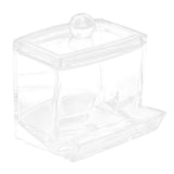 Maxbell 2xClear Acrylic Cotton Swab Cosmetic Makeup Case Storage Holder Box A