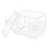 Maxbell 4xClear Acrylic Cotton Swab Cosmetic Makeup Case Storage Holder Box A