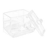 Maxbell 4xClear Acrylic Cotton Swab Cosmetic Makeup Case Storage Holder Box A