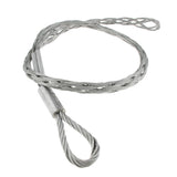 Maxbell Maxbell Cable Grip Pulling Socks 70-95mm Wire Puller, Galvanized Steel, Flexible Eye, 1.2M