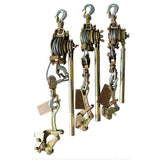 2pcs Insulated Wire Grip Clamp Wire Pulling Tightening Tool 2 Tons Load