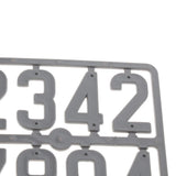 Maxbell 4xNumber Mark For Beekeeper Bee Hive Accessories Beekeeping Tools Grey