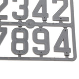 Maxbell 2xNumber Mark For Beekeeper Bee Hive Accessories Beekeeping Tools Grey