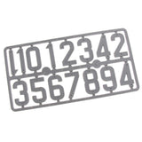 Maxbell 2xNumber Mark For Beekeeper Bee Hive Accessories Beekeeping Tools Grey