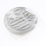 Maxbell 2x Stainless Steel Wall Ceiling Round Air Vent Grille Cover Ventilation Ducting 120mm