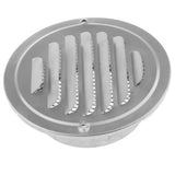 Maxbell 4x Stainless Steel Wall Ceiling Round Air Vent Grille Cover Ventilation Ducting 120mm