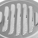 Maxbell 3x Stainless Steel Wall Ceiling Round Air Vent Grille Cover Ventilation Ducting 120mm