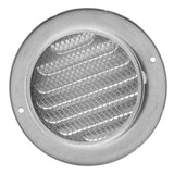 Maxbell 2x Stainless Steel Wall Ceiling Round Air Vent Grille Cover Ventilation Ducting 120mm