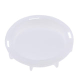 Maxbell 2x1000L IBC Ton Barrel Valve Dust Cover IBC Adaptor Fitting Seal Cap White