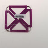 Maxbell 3xFoldable Hot Pan Pot Holder Stand Trivet Table Mat Pad Home Kitchen Purple