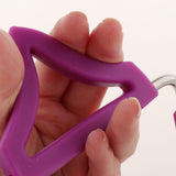 Maxbell 4xFoldable Hot Pan Pot Holder Stand Trivet Table Mat Pad Home Kitchen Purple