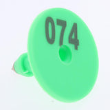 200PCS Numbered Livestock Ear Tag for Pig Cow Cattle Goat Sheep Blue & Green