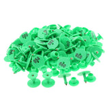 200PCS Numbered Livestock Ear Tag for Pig Cow Cattle Goat Sheep Blue & Green