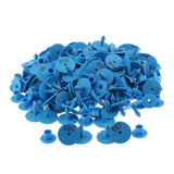 200PCS Numbered Livestock Ear Tag for Pig Cow Cattle Goat Sheep Blue & Green