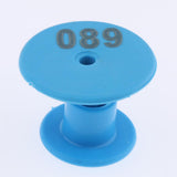 200PCS Numbered Livestock Ear Tag for Pig Cow Cattle Goat Sheep Blue & Green
