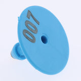 200PCS Numbered Livestock Ear Tag for Pig Cow Cattle Goat Sheep Blue & Green