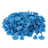 200PCS Numbered Livestock Ear Tag for Pig Cow Cattle Goat Sheep Blue & Green