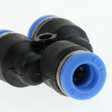 Maxbell 3xPush To Connect Fitting, Pneumatic Y Connector Air Hose Tube 10 Pcs PY-6