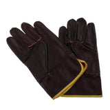 Maxbell Maxbell 1Pair Welding Gloves Cowhide Work Safety Gauntlets 10''