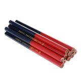 Maxbell 10Pcs Carpenter Pencils Blue And Red Lead For DIY Woodworking Marking Tool - Aladdin Shoppers