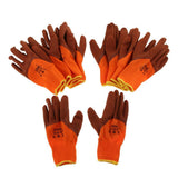 Maxbell 5 Pair Latex Foam Coated Gloves, Wearproof Non-slip Safety Protective Gloves - Aladdin Shoppers