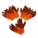 Maxbell 5 Pair Latex Foam Coated Gloves, Wearproof Non-slip Safety Protective Gloves - Aladdin Shoppers