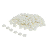 Maxbell 3x100 Pieces Star Shape Sealing Wax Beads for Stamp Envelope Seal DIY White