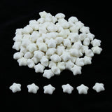 Maxbell 4x100 Pieces Star Shape Sealing Wax Beads for Stamp Envelope Seal DIY White