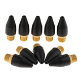 Maxbell Rubber / Brass Tip For Air Blow Guns 1/8 Inch NPT Male -(Pack Of 10pcs) - Aladdin Shoppers