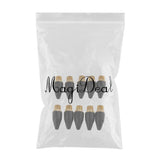 Maxbell Rubber / Brass Tip For Air Blow Guns 1/8 Inch NPT Male -(Pack Of 10pcs) - Aladdin Shoppers