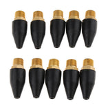 Maxbell Rubber / Brass Tip For Air Blow Guns 1/8 Inch NPT Male -(Pack Of 10pcs) - Aladdin Shoppers