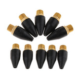 Maxbell Rubber / Brass Tip For Air Blow Guns 1/8 Inch NPT Male -(Pack Of 10pcs) - Aladdin Shoppers