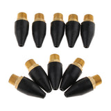 Maxbell Rubber / Brass Tip For Air Blow Guns 1/8 Inch NPT Male -(Pack Of 10pcs) - Aladdin Shoppers