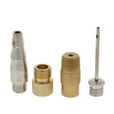 4x Air Compressor Accessory Kit Blow Gun Nozzle Coupler Chuck Inflator Tool - Aladdin Shoppers