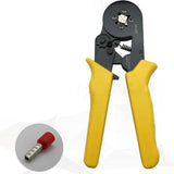 Maxbell Ratcheting Wire Terminal Crimper For Gage Wire Ends Ferrules C AWG25-7, to support small DIY projects and large electrical repairs - Aladdin Shoppers