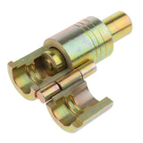 Maxbell 2 Pieces Corrugated Pipe Interface Maker Bellows Flat Mouth Tool