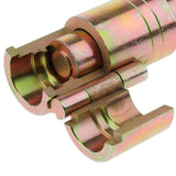Maxbell 2 Pieces Corrugated Pipe Interface Maker Bellows Flat Mouth Tool