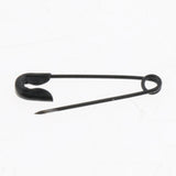 Maxbell 3xGlossy Metal Needle Safety Pins Nickle Plated 500PCS 18mm Black