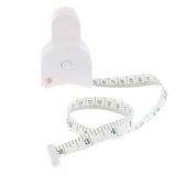 Maxbell 4xBody Tape Measure, Waist Tape Measure, Body Fat Measuring Tape Push Button