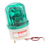 Maxbell 24V LED Rotating Strobe Warning Light Round Signal Beacon Flash Lamp Green - Aladdin Shoppers